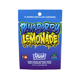 Blueberry Lemonade 1g Flavored Cartridge by Hush