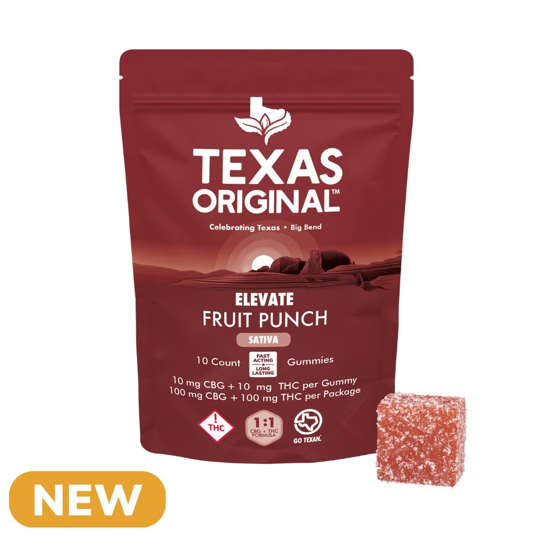 Elevate Cbg Gummy Fruit Punch