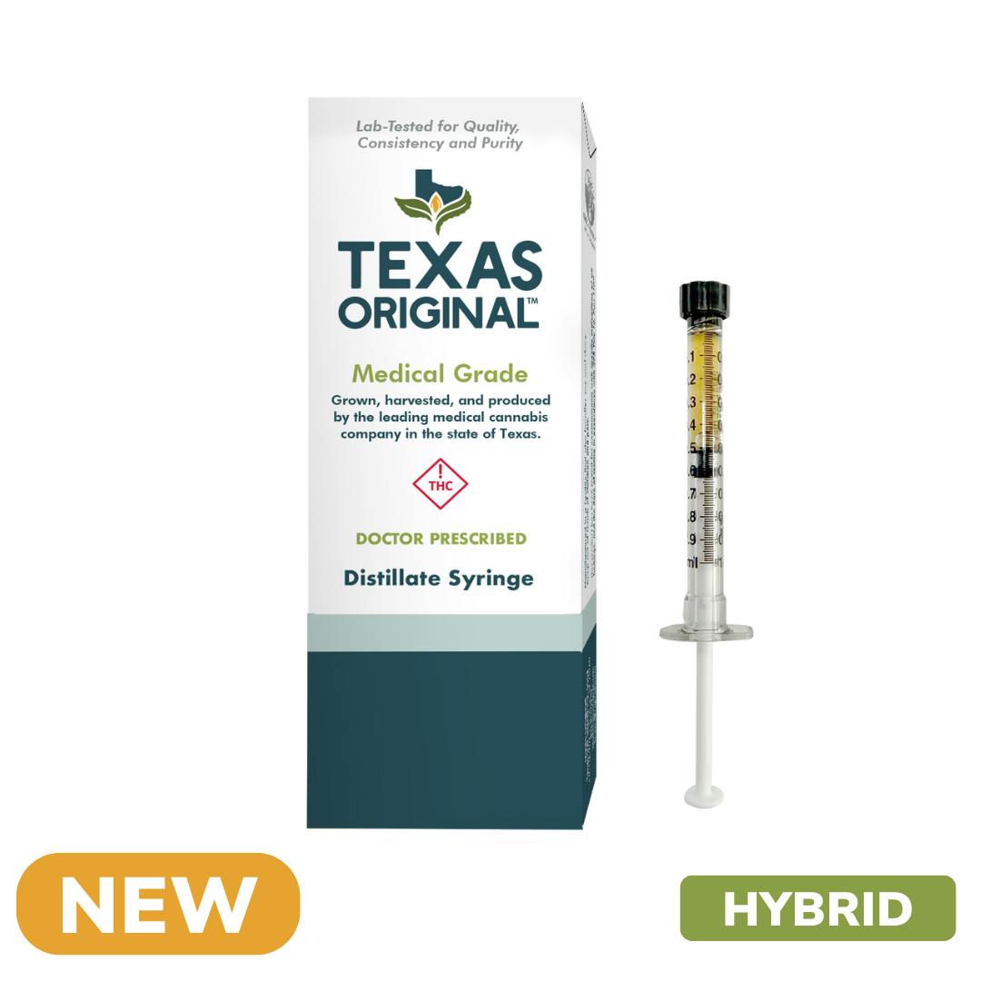 0.5g 0:1 THC Distillate Syringe - Hybrid, OG Kush