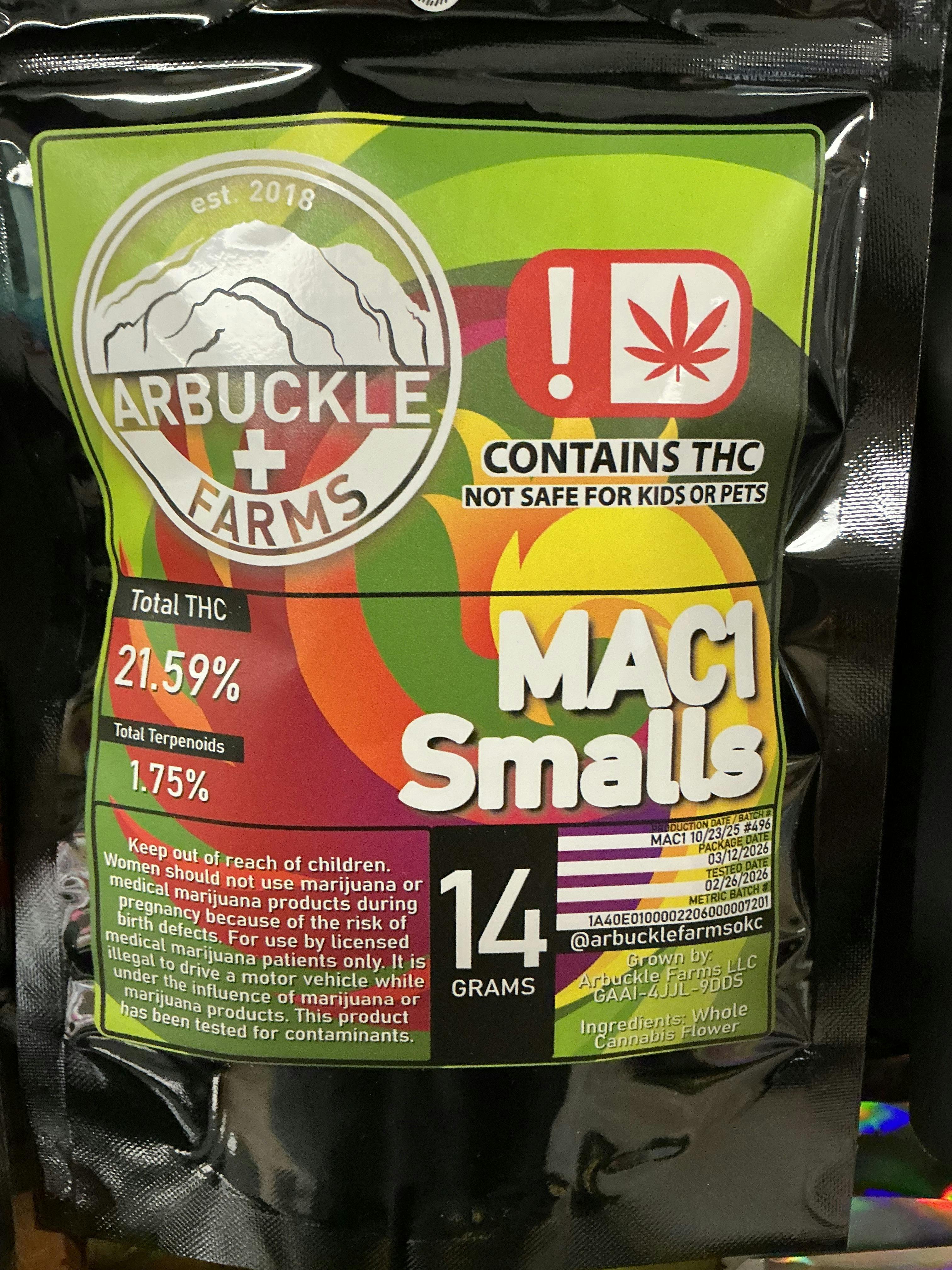 Mac 1 | Arbuckle | Flower | 14g