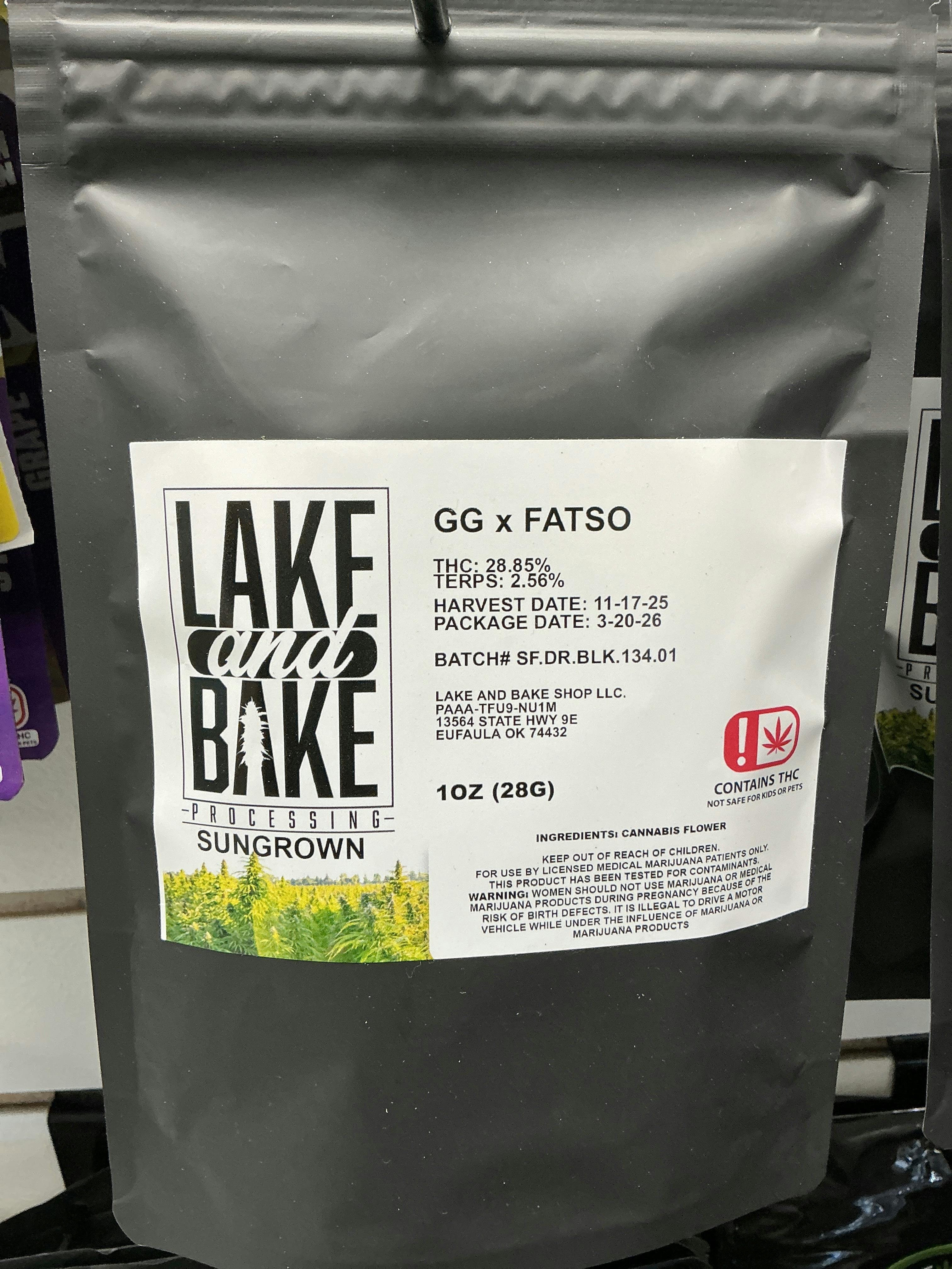 GG x Fatso | Lake & Bake | Flower | 28g