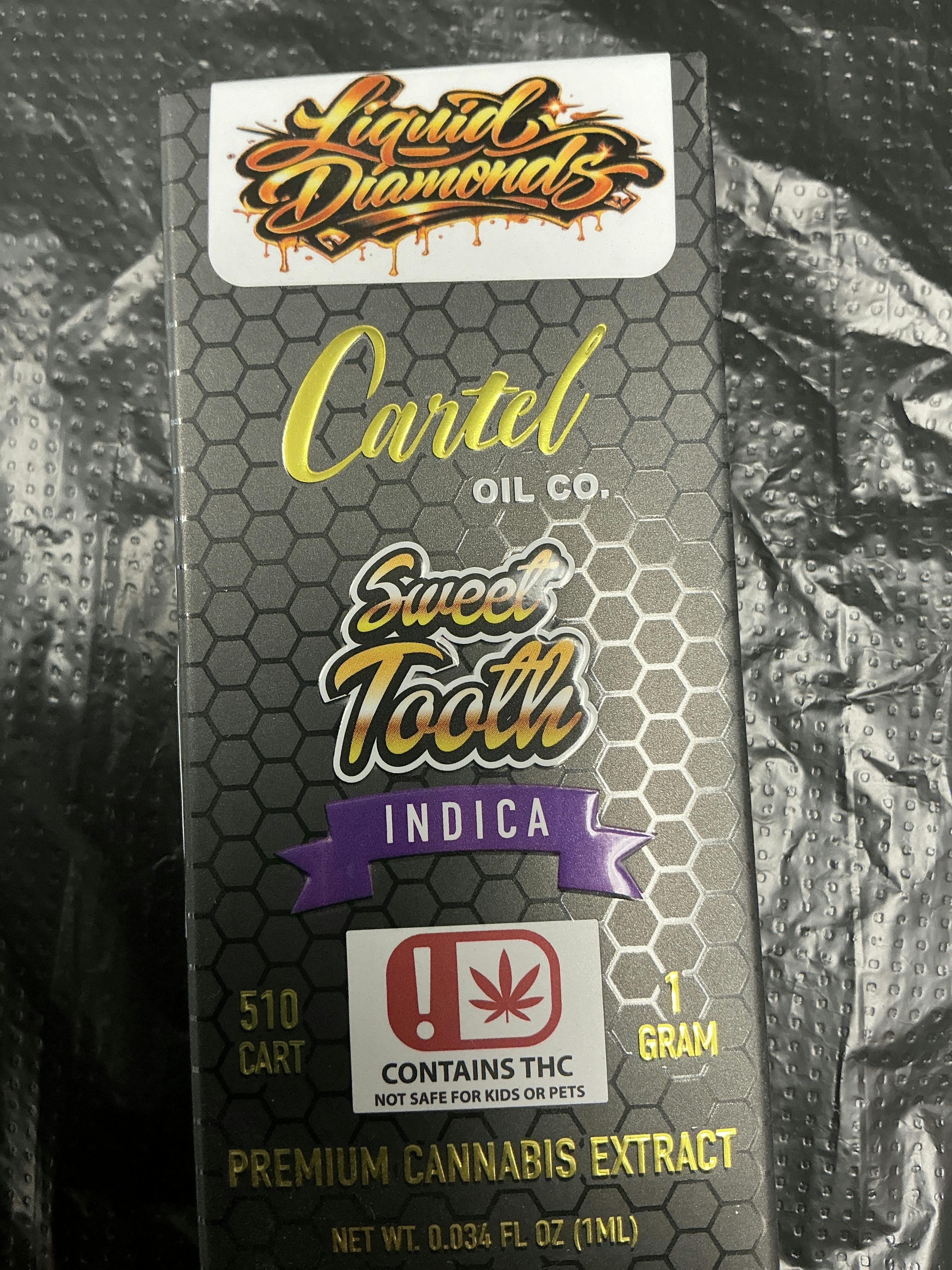 Cartel Oil Co | Sweet Tooth | Diamond Cartridge | 1g by Cartel Oil Co