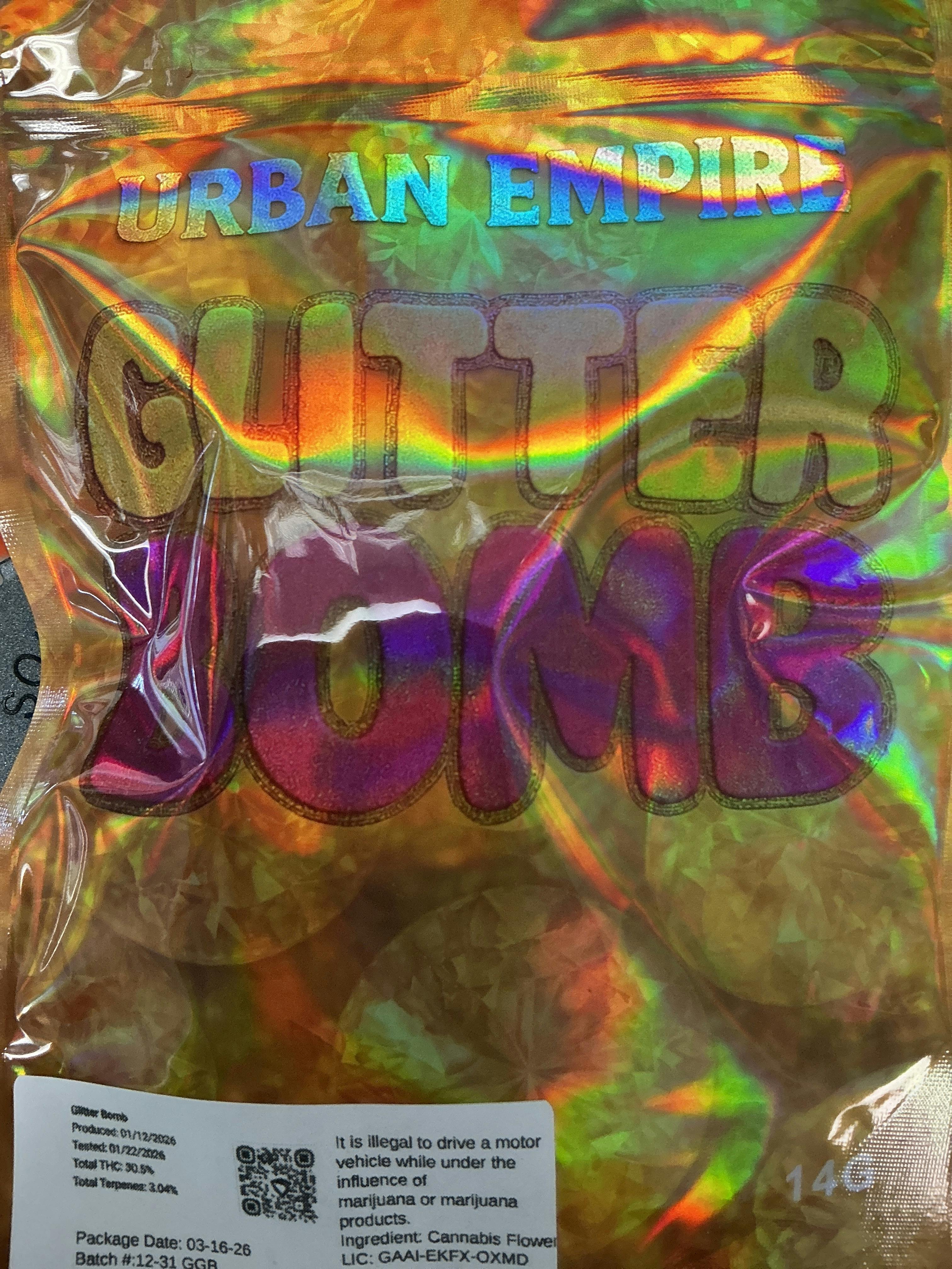 Glitter Bomb Urban Empire Flower 14g