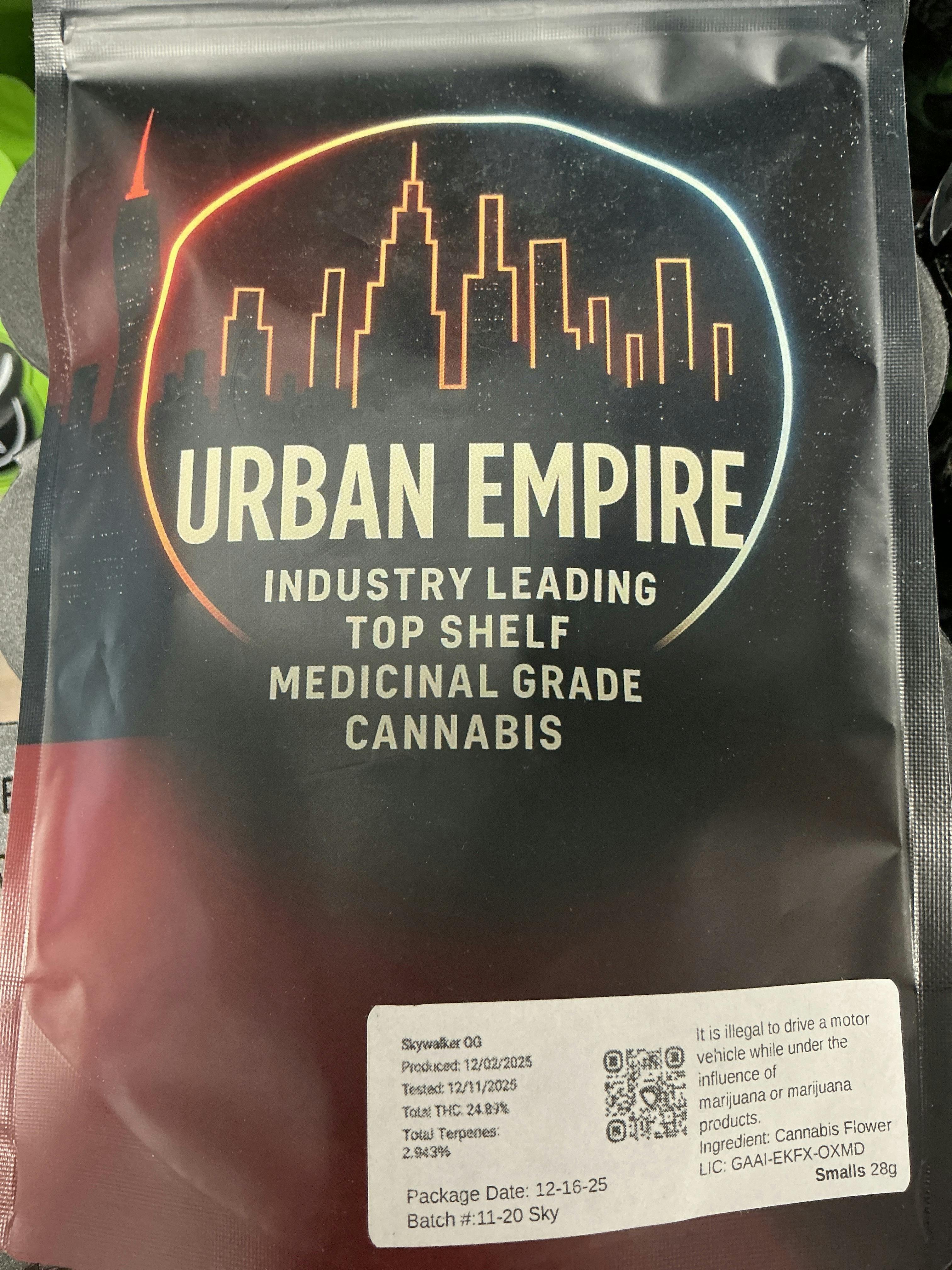 Skywalker OG | Urban Empire | Smalls Flower | 28g