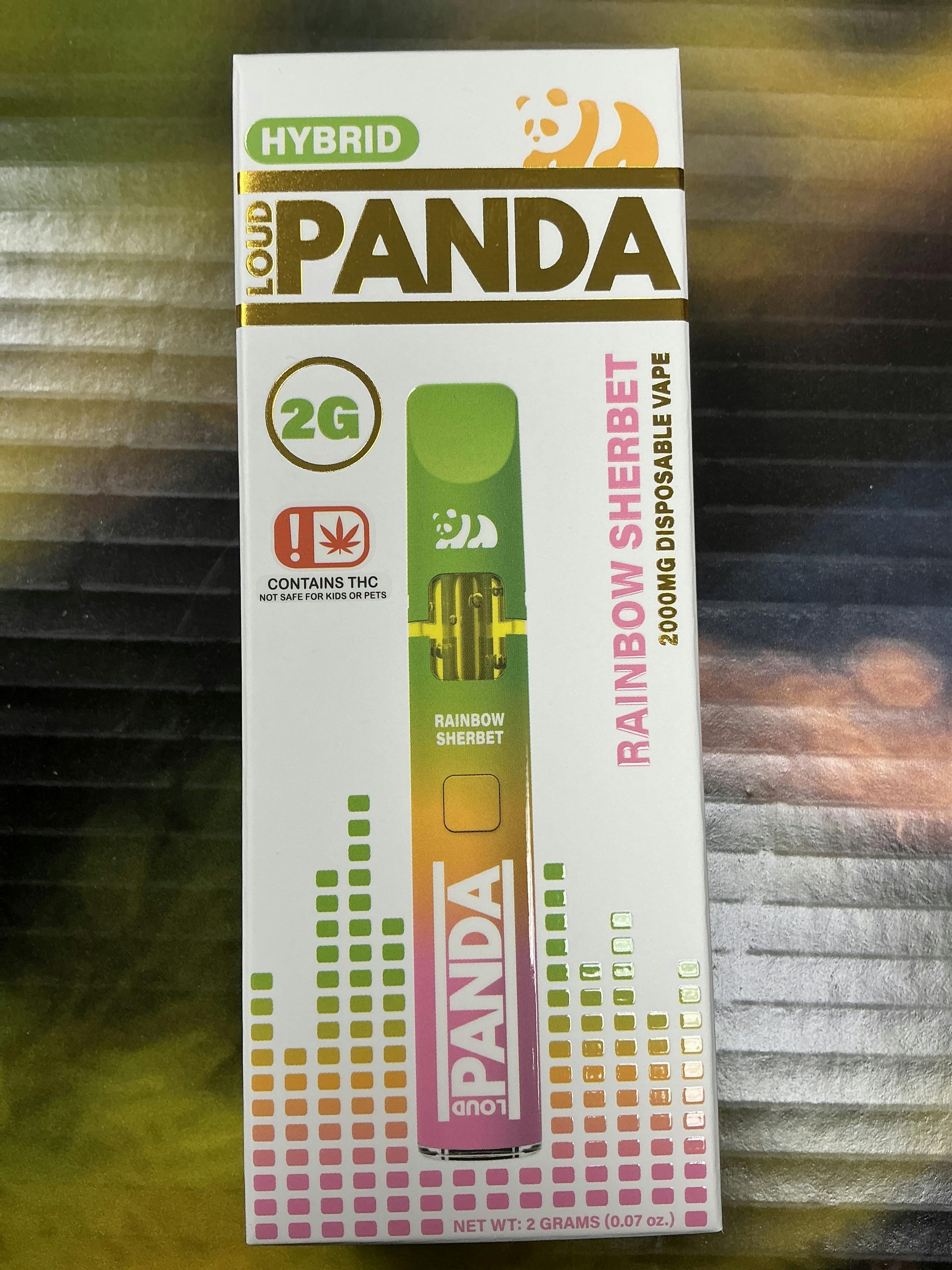 Rainbow Sherbet | Disposable | 2g by Loud Panda