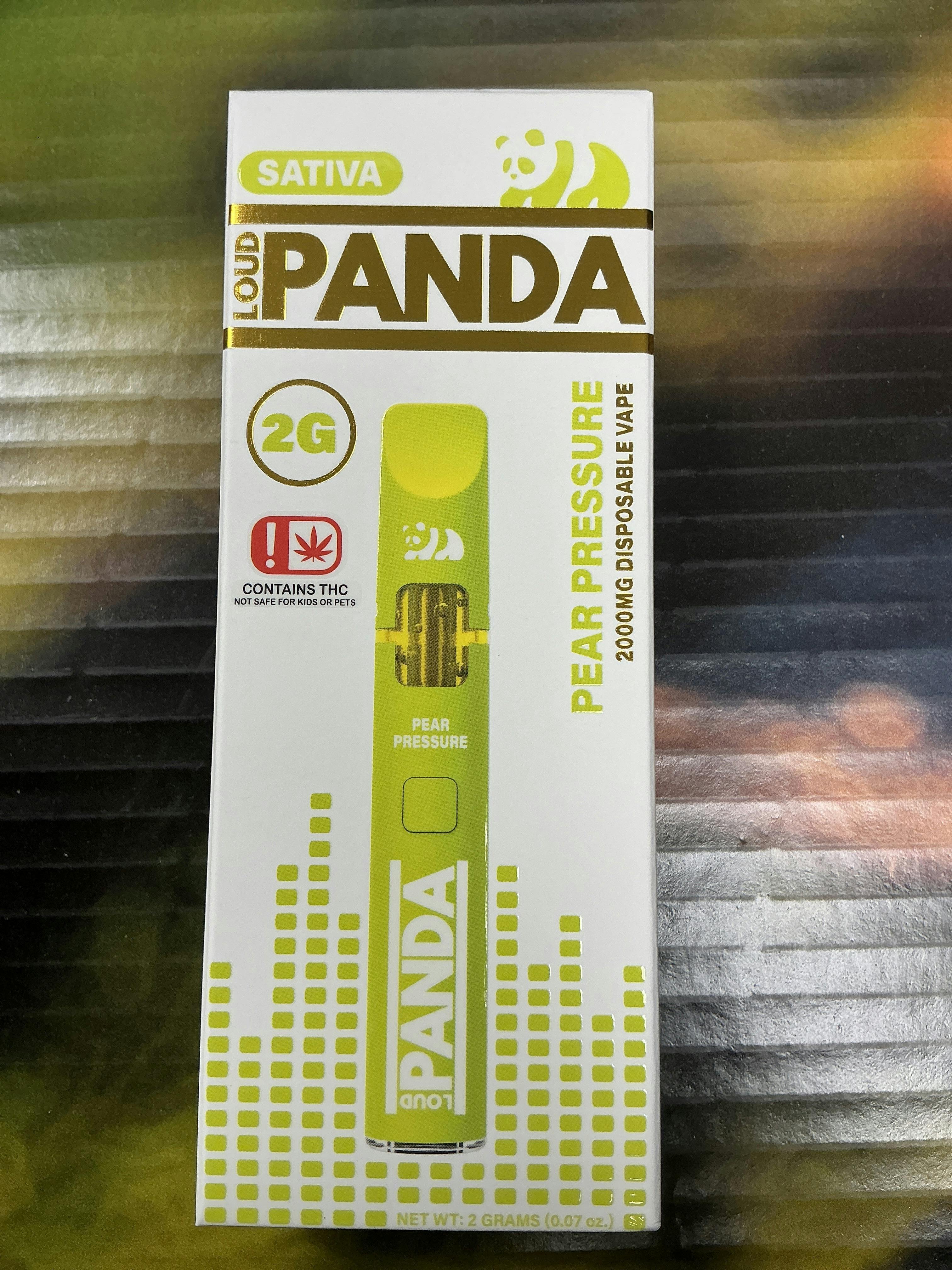 Pear Pressure | Disposable | 2g by Loud Panda
