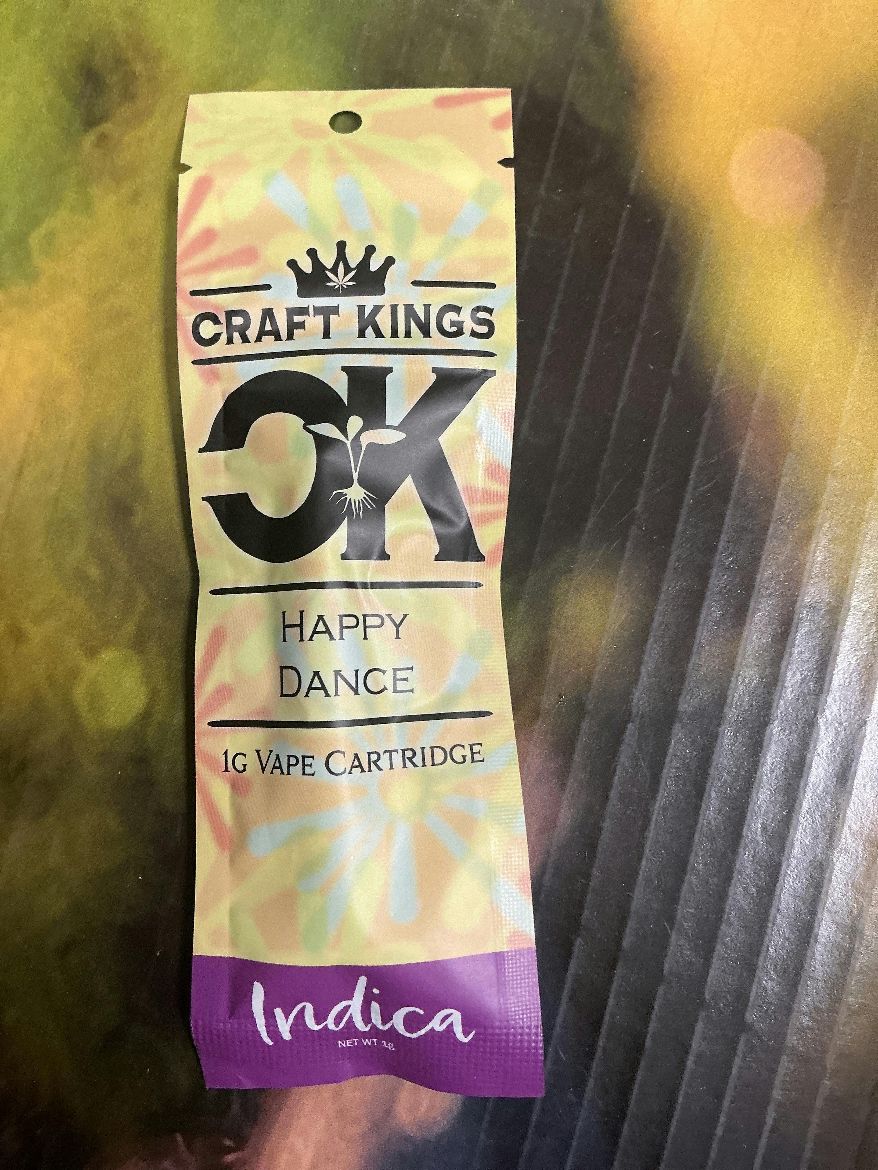 Happy Dance Craft Kings Cart 1g
