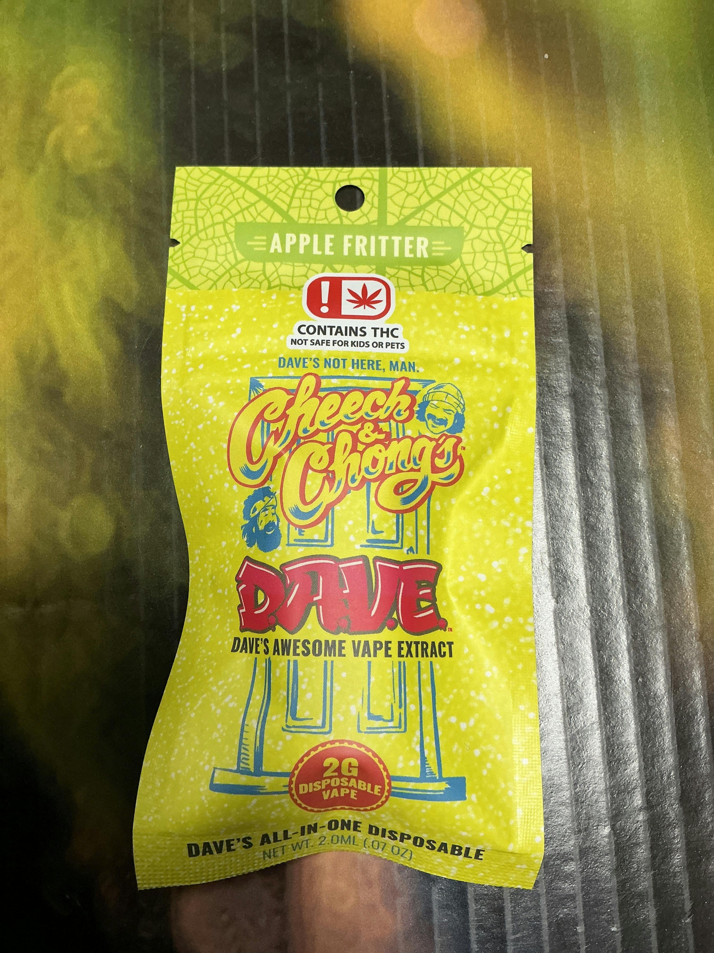 Apple Fritter DAVE Disposable 2g