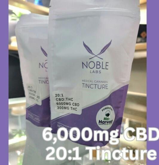 Noble Labs - 6,000mg CBD 20:1 Tincture | 30 ml at Country Boy Dispensary