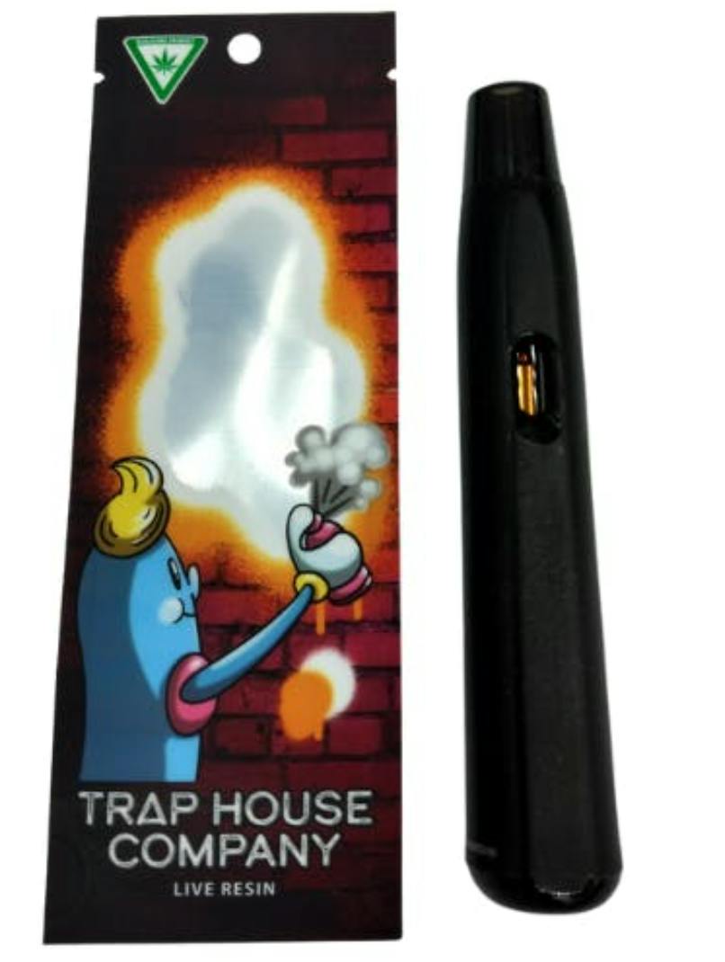 Trap House Company | 1g Live Resin Disposable | Garlic Cocktail by Trap House Company