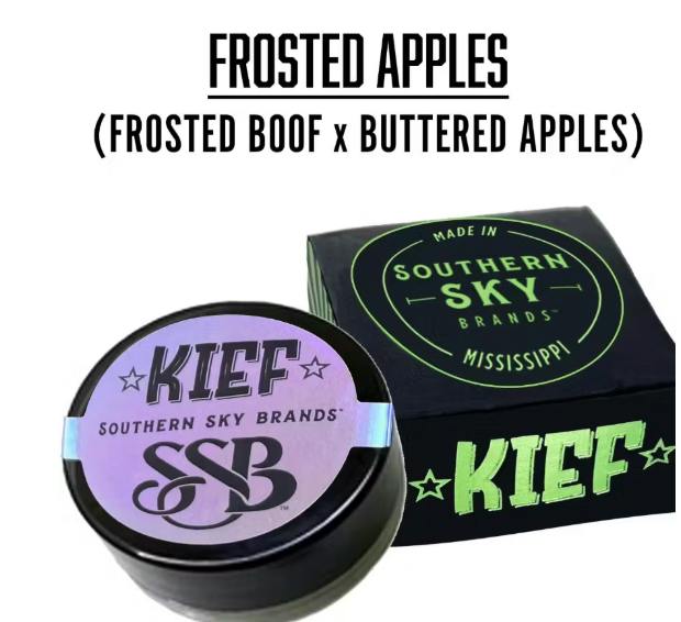 Southern Sky Brands | 1g | Frosted Apples Kief at DABBS Cannabis Dispensary