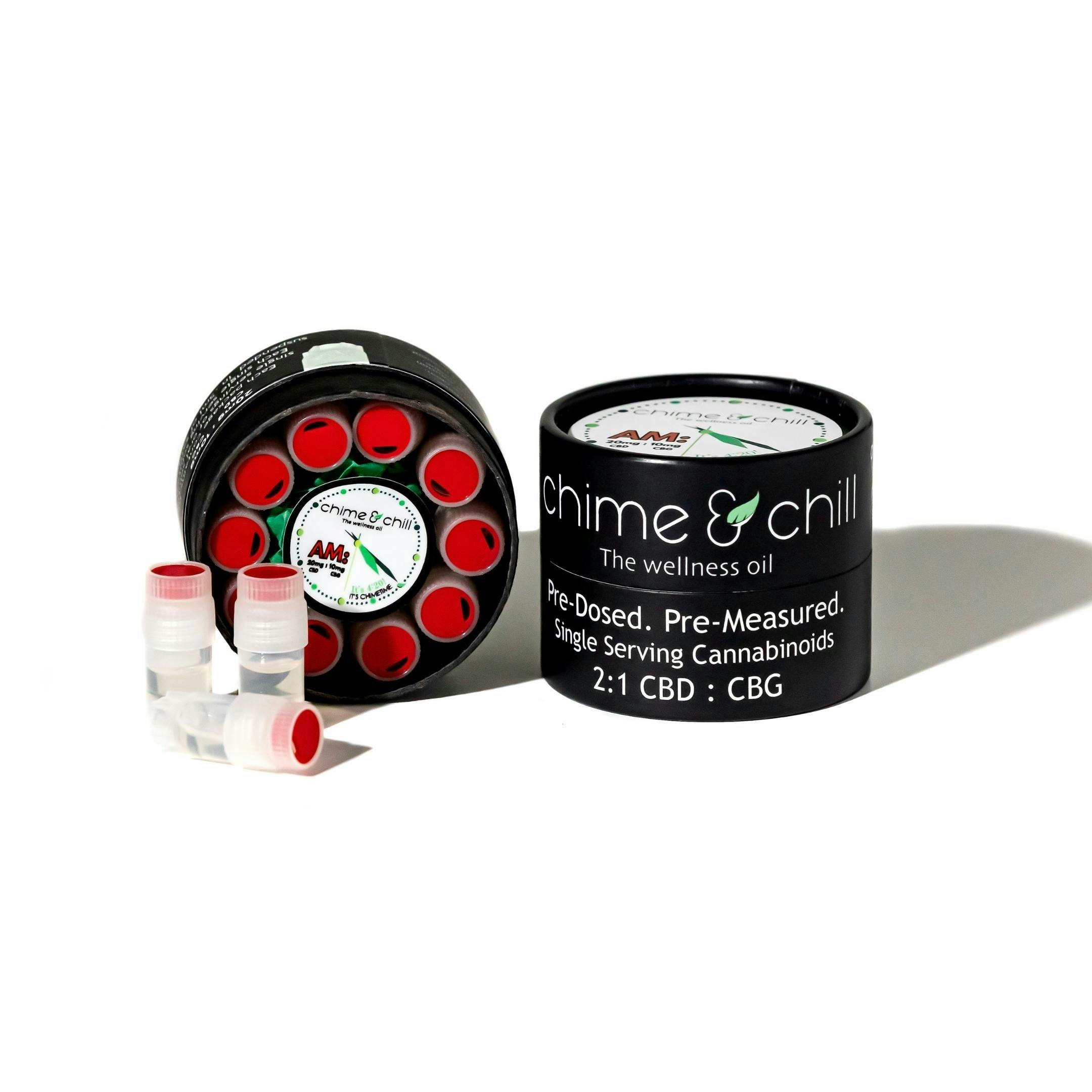 Chime & Chill | AM Oral Solution | CBD:CBG