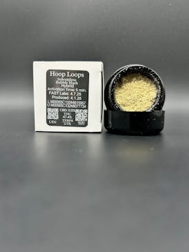 Bubble Hash - 1.5g, Hoop Loops, 47.40% THC - River Valley Relief
