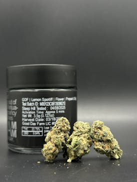 *$30 Value Strain* Lemon Sportiff, 22.70% THC - Good Day