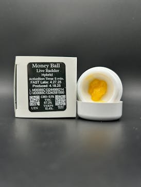 Live Badder - 1g, Money Ball, 67.2% THC - River Valley Relief