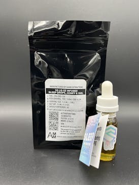 1/2oz. Tincture - Sleep, 296mg (2:1) Honey and Vanilla - Shake Extractions