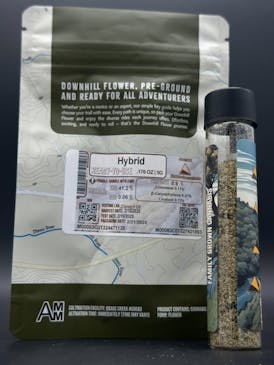 *PRICE DROP!* Advanced Downhill- Concentrate Infused Ground Flower, 5g - Hybrid, 36.50% THC - Osage