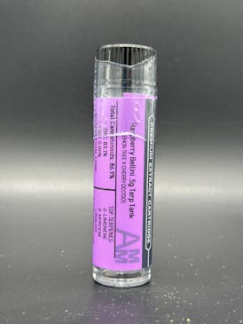 Cartridge .5g - Raspberry Bellini Terp Tank, 83.10% THC - Revolution