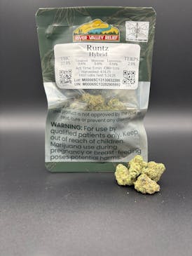 *$35 - 1/4oz. Popcorn* Runtz, 25.30% THC - RVR
