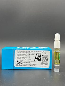 GO Cart - Blue Raspberry Smash, 87.27% THC - Good Day