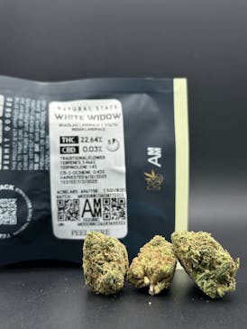 *$30 Flower Strain* White Widow, 22.64% THC - NSM