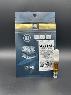 Hi-Terp Full Spectrum Cartridge- Glue Ball 76.74% THC - NSM