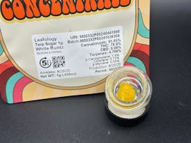 Sugar - 1g, White Runtz, 78.80% THC - Leafology