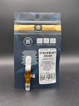 Hi-Terp Full Spectrum Cartridge - Strawberry Cough, 80.18% THC - NSM