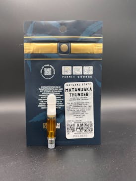 Hi-Terp Full Spectrum Cartridge - Matanuska Thunder, 80.75% THC - NSM