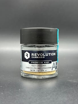 Kief - 2g, Peach Crescendo 61.4% THC - Revolution