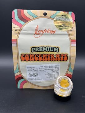Terp Sugar - Black Cherry Punch 76.72% THC - Leafology