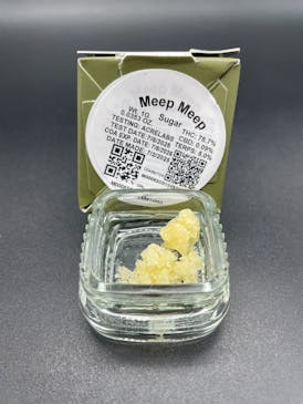 Sugar- 1g, Meep Meep 78.70% THC - Osage