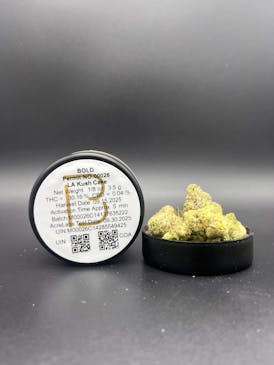 *$30 Flower Strain* LA Kush Cake, 30.16% THC - BOLD