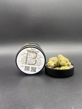 *$30 Flower Strain* LA Kush Cake, 27.47% THC - BOLD