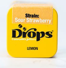 Drops | Lemon Gummies | 100mg | 2ct | 50mg/ea by Drops