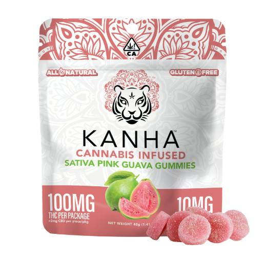 Pink Guava | Classic | Sativa | 100mg THC | 10-pack by Kanha