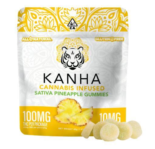Pineapple | Classic | Sativa | 100mg THC | 10-pack by KANHA