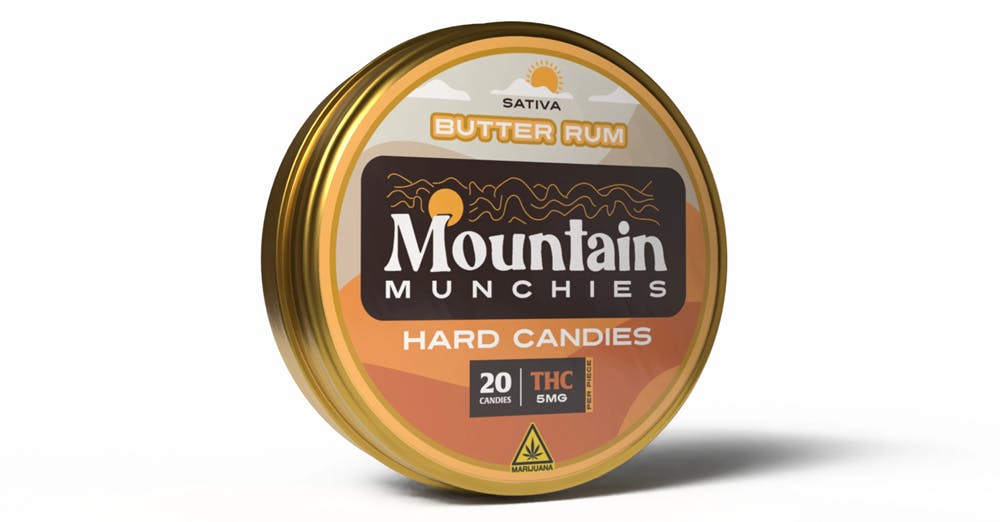 Butter Rum Hard Candies 20pc