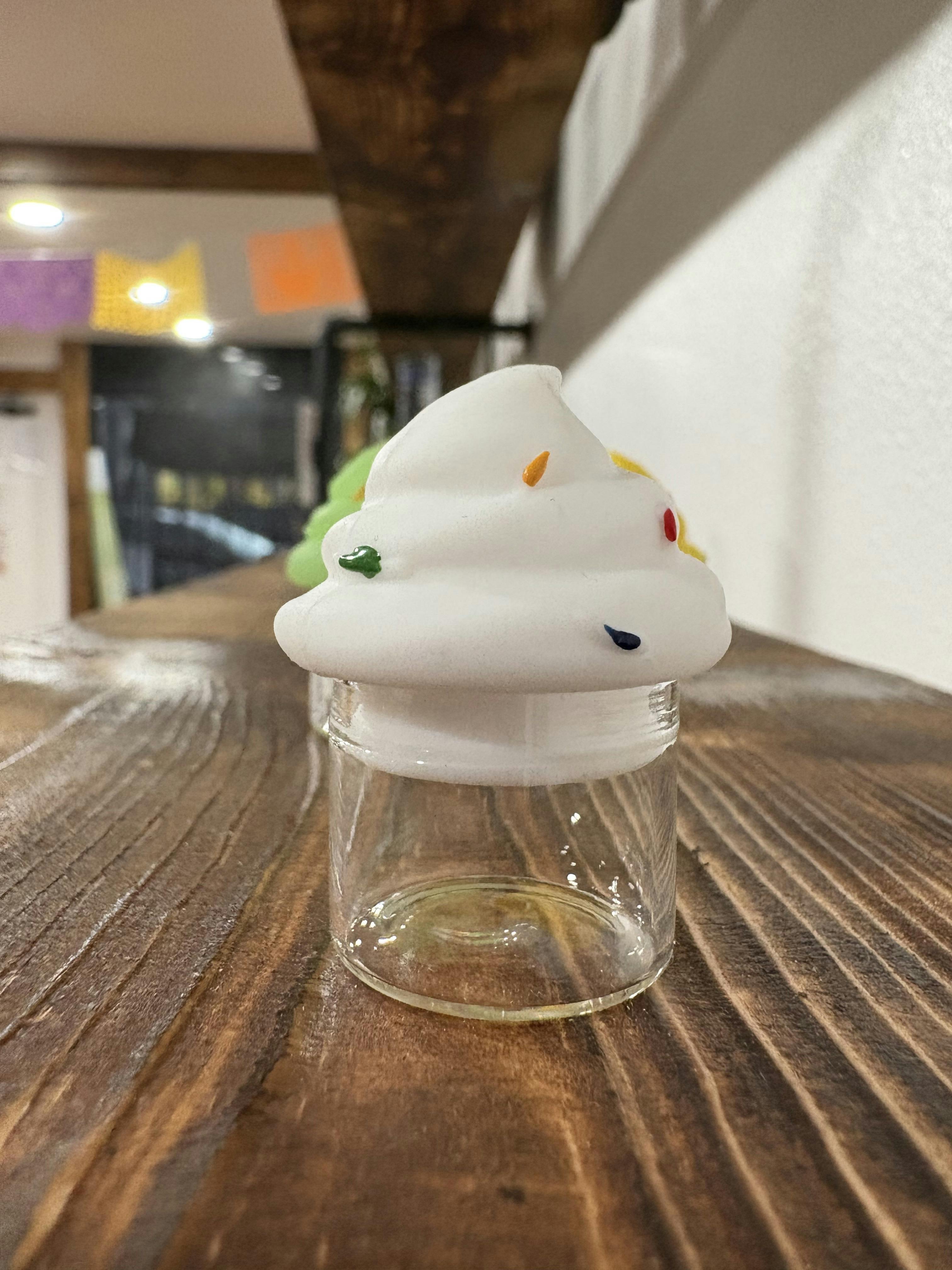 Silicone Ice Cream White