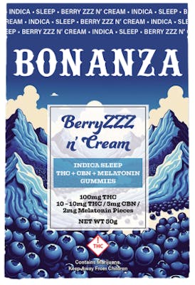 Bonanza | Berry ZZZ (I) | 100mg edible