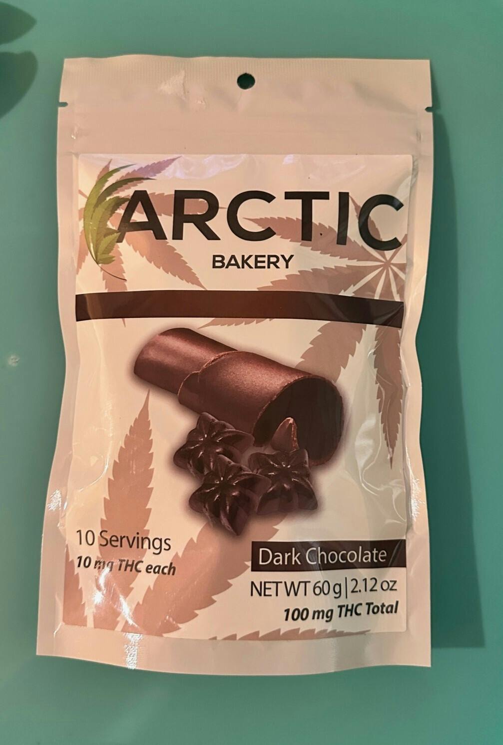 AB, Dark Chocolate, 10pk (100mg)