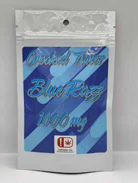 CROOKED TUNEZ | BLUE RAZZ | 1000MG