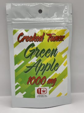 CROOKED TUNEZ | GREEN APPLE | 1000MG