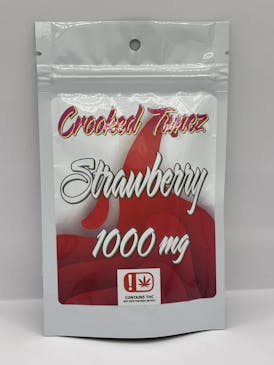 CROOKED TUNEZ | STRAWBERRY | 1000MG