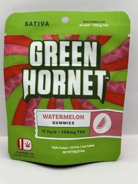 GREEN HORNET | WATERMELON | SATIVA | 100MG