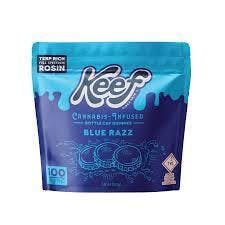 Keef Bottle Cap Gummies Blue Razz