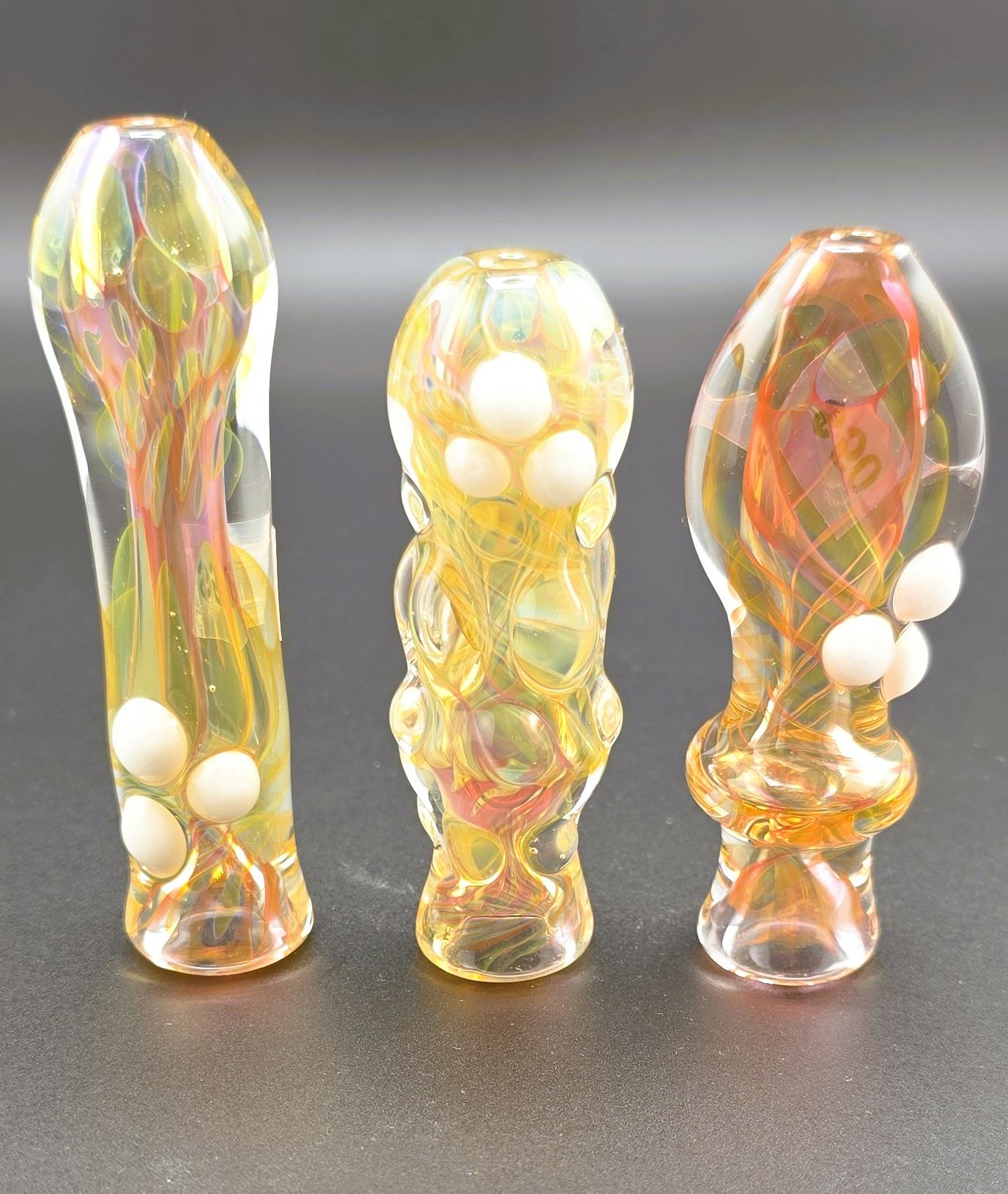GROE Fumed White Chillums | 1 Unit