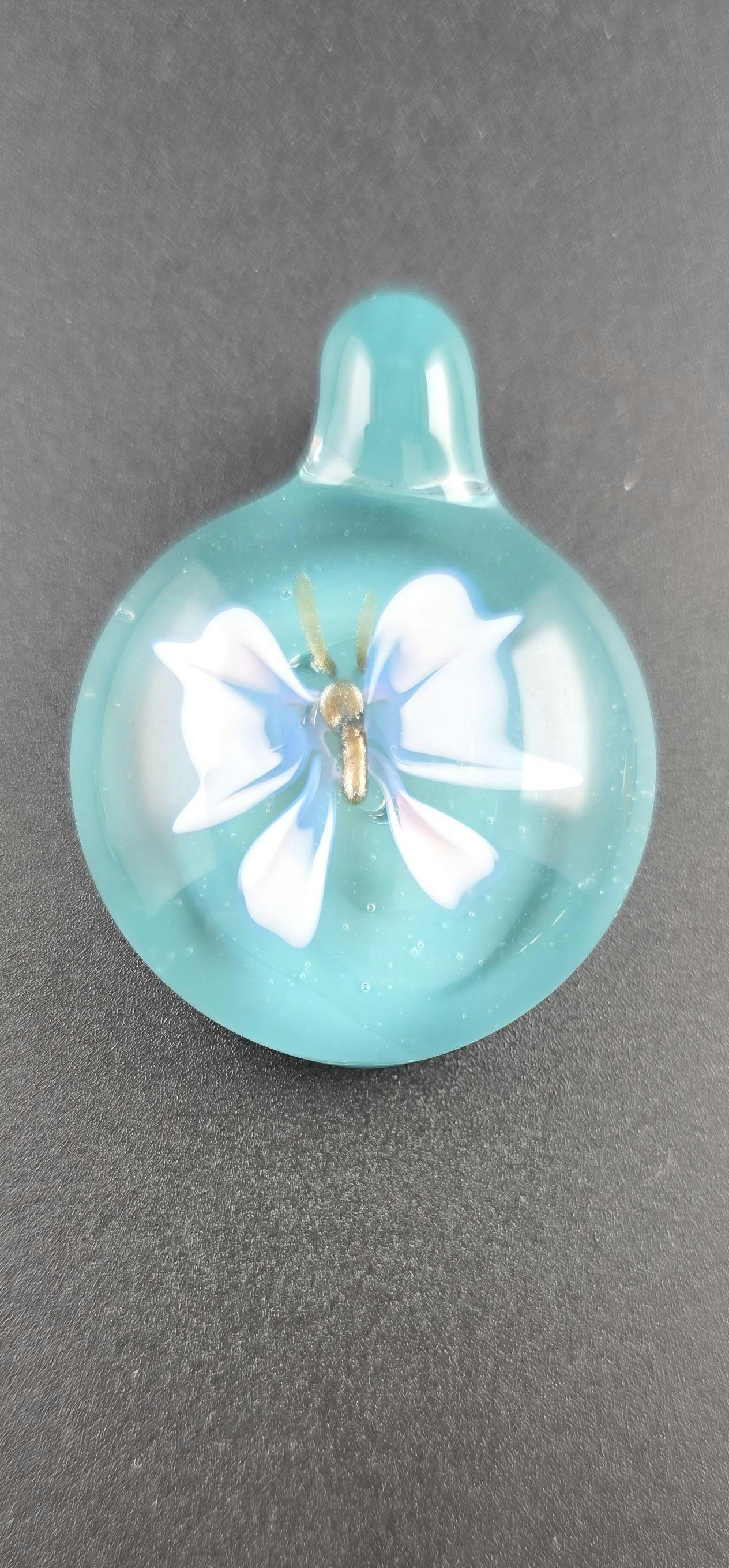 Northern Groove Glass Blue Butterfly | 1 Unit