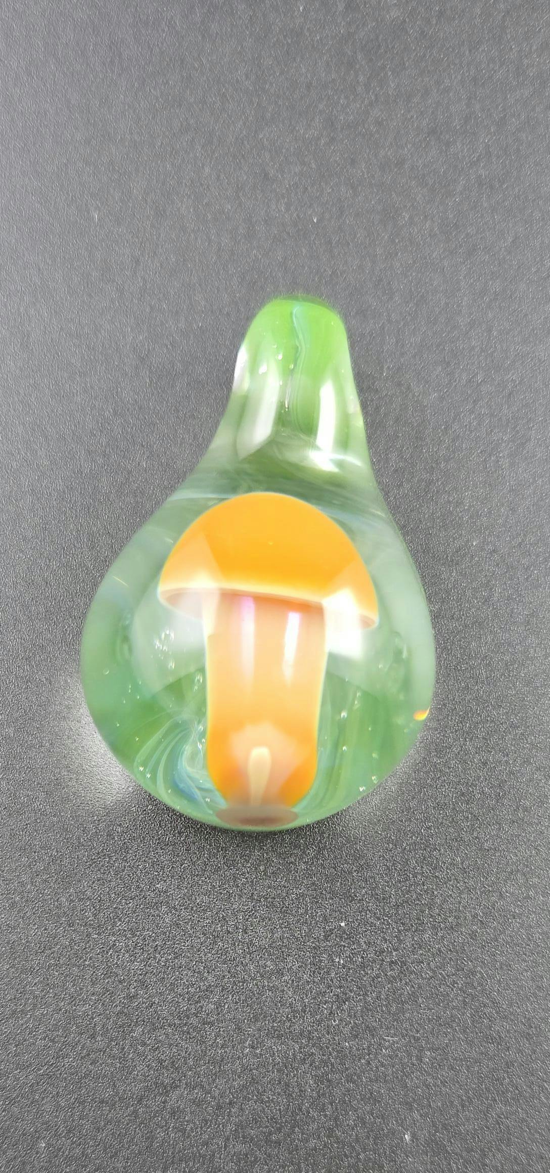 Northern Groove Glass Tan Mushroom Pendant | 1 Unit