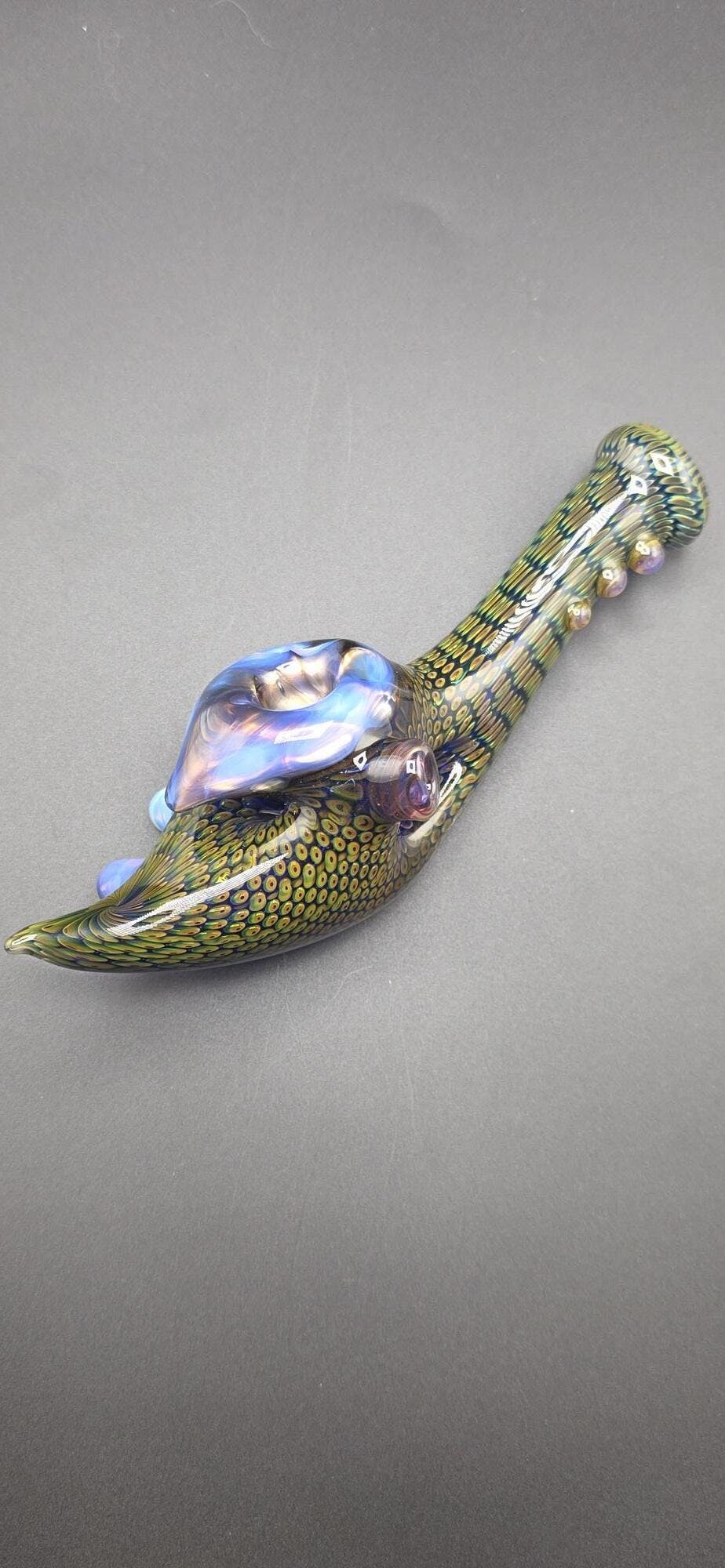 Firekist Glass Snakeskin Donut | 1 Unit